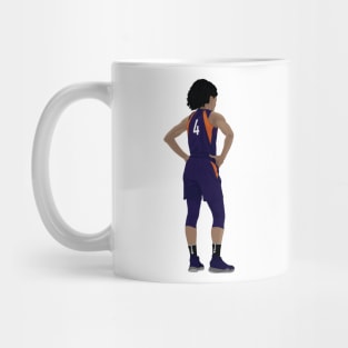 Female basketball player waiting Mug